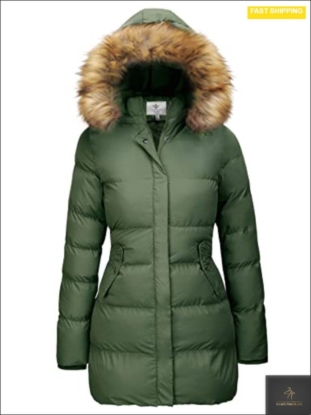 Women's Winter Thickened Long Puffer Coat Parka Jacket